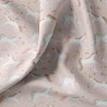 Printed Cotton COLINE Petal / White